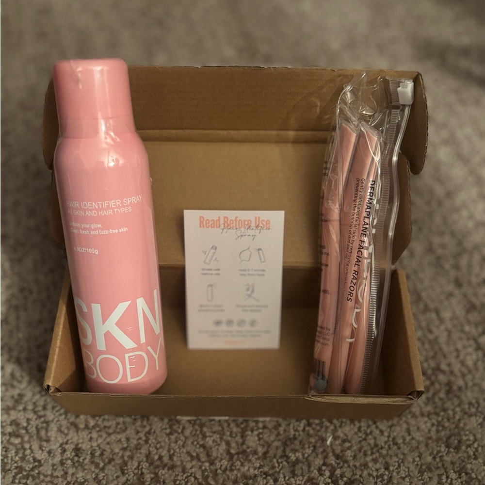 SKNBODY SPRAY & DERMAPLANER SET